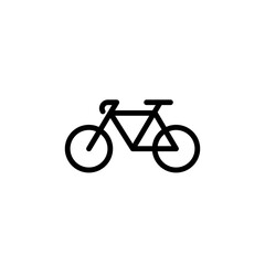 Fototapeta premium transportation bicycle sign symbol vector