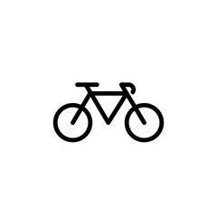 Obraz premium transportation bicycle sign symbol vector