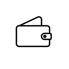 economy wallet sign symbol vector