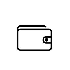Obraz premium economy wallet sign symbol vector