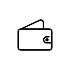 economy wallet sign symbol vector