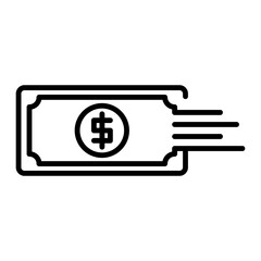 economy money transfer sign symbol vector