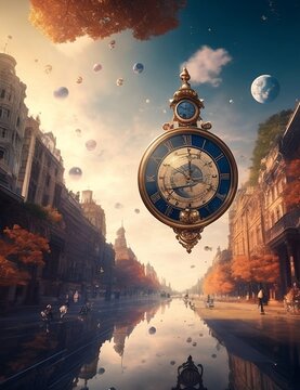 a world where all of time happens at once.