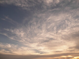 Sunset.