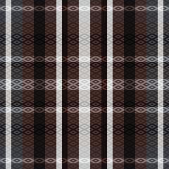 Plaids Pattern Seamless. Traditional Scottish Checkered Background. Traditional Scottish Woven Fabric. Lumberjack Shirt Flannel Textile. Pattern Tile Swatch Included.