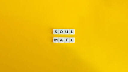 Soul Mate Term and Concept Image.
