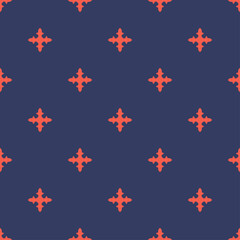 Classic Pattern Ornament. Seamless Geometric Pattern for Design, Wallpaper, Fashion Print, Trendy Decor, Home Textile, Retro Decor. Vector.	
