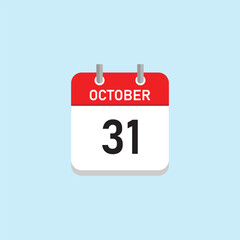 October 31 Concept Design. Vector Illustration.