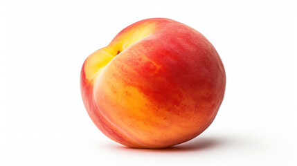 Pristine Peach: A Vision of Natural Delicacy. Generative AI