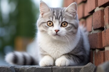 portrait of adorable cat