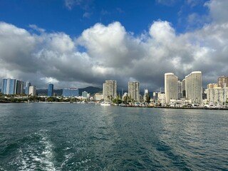 Obraz premium Boat view