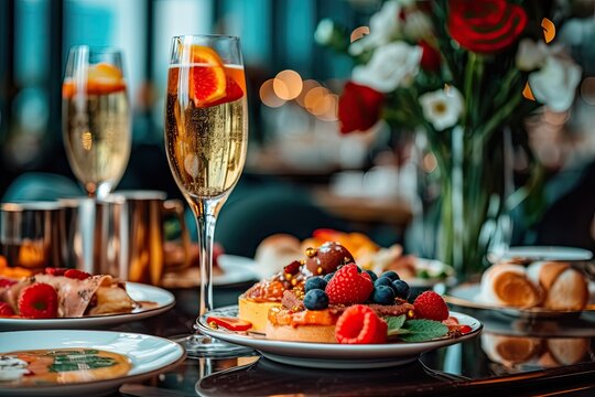 Elegant Champagne Brunch