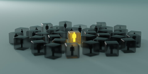 Standing out amongst the crowd