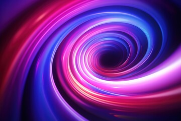 Obraz premium abstract futuristic background with pink blue glowing neon moving high speed wave lines and bokeh lights. Data transfer concept Fantastic wallpaper