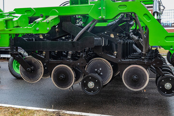 Modern details of agricultural machinery and equipment