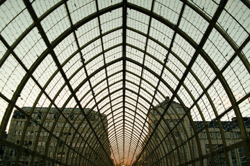 An awe-inspiring perspective of construction and architecture, building.  Visual treat captured through the lens with stunning angles.