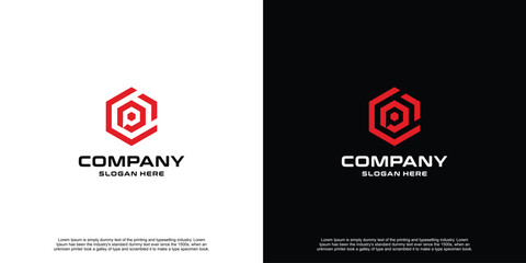 Modern Initial Business Logo Design