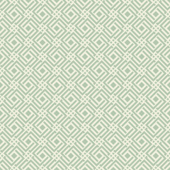 Abstract geometric seamless pattern. curved lines texture, mesh, weave. Oriental traditional luxury background. Subtle pastle color ornament, repeat tiles, modern design. wood cutting