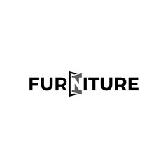 MODERN LETTERING FURNITURE LOGO DESIGN