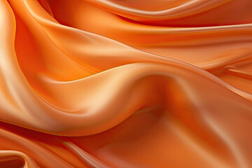 Abstract orange  silk  background