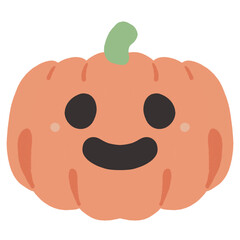 cartoon pumpkin,Halloween.
