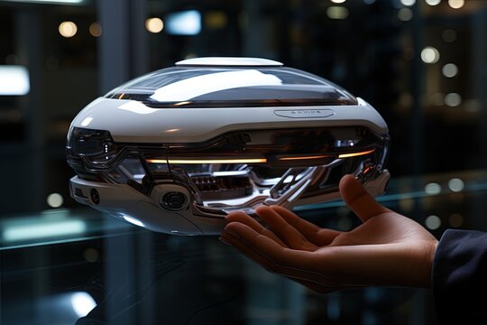 Levitronix: A handheld device that uses anti - gravity technology to levitate and move objects with precision. Perfect for futuristic tasks and sci - fi enthusiasts illustration generative ai