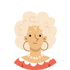 Blonde Woman Portrait