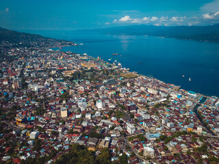Fototapeta na wymiar Ambon, The Capital of Maluku Province, Indonesia