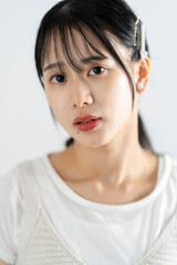 Fototapeta premium 爽やかな若い女性