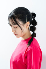 若くて爽やかな女性