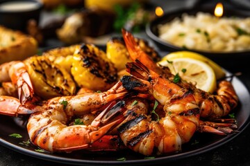 Grilled Seafood