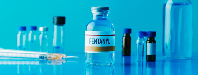 vial of fentanyl, web banner format
