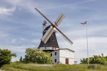 Bagenbjerg Mill has been newly restored from the outside and is beautifully preserved, while the...