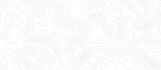 Panorama view gradient multicolor wave curve lines banner background design. Vector illustration. Line topography map contour background .Abstract Topographic map background with wave line.