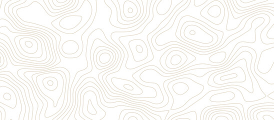 Obraz premium Panorama view gradient multicolor wave curve lines banner background design. Vector illustration. Line topography map contour background .Abstract Topographic map background with wave line.