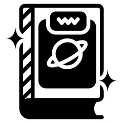astronomy glyph icon