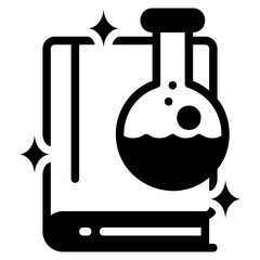 Science glyph icon