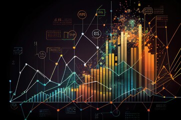 Analytics Business Data Background Generative AI