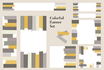 バナーセット_マスキングテープ_モダン