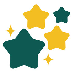 stars color icon icon