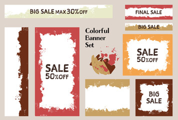 バナーセット_アブストラクト