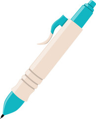 Ballpoint or pen illustration 