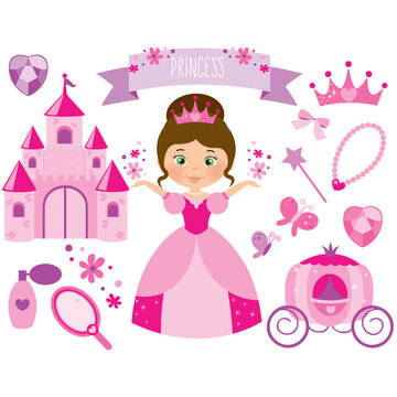 Little Princess, Castle, Girl Birthday