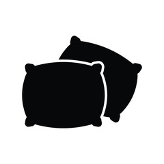 pillow icon vector design template simple an modern