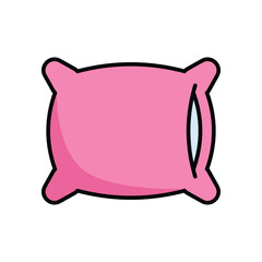 pillow icon vector design template simple an modern