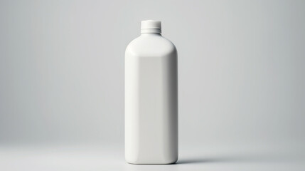 white plastic bottle HD 8K wallpaper Stock Photographic Image