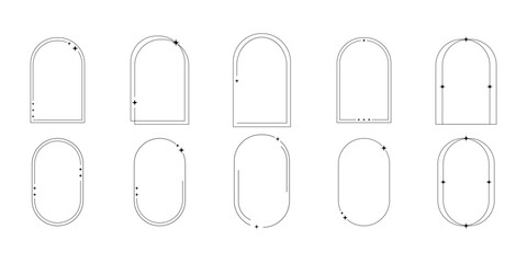 Monoline Arch Frame Set