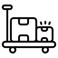 package outline icon icon