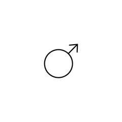 male sign icon. Universal  of web for website design and development, app development