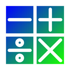 Obraz premium calculator icon